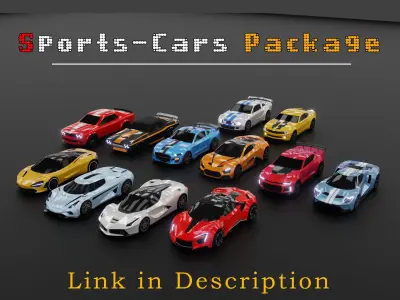 Koenigsegg Regera Low-poly 3D model