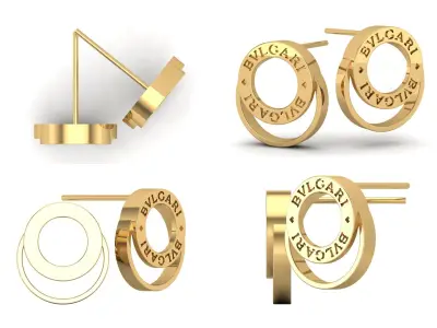 Earrings od89 3D print model