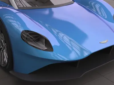 Aston Martin Vanquish Vision 2019 3D model