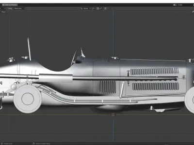 Alfa Romeo p3 1934 3D model