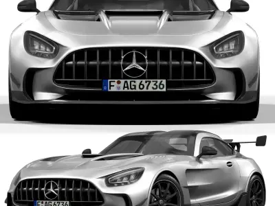 Mercedes Benz AMG GT 3D model