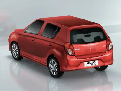 Alto 800 Low-poly 3D model