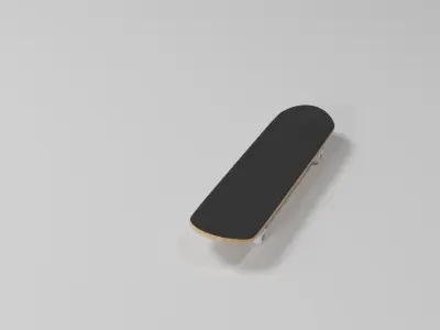 SkateBoard Low-poly 3D model