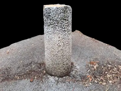 Mosaic Car Stop 3D model