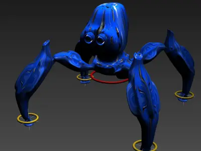 Spider Robot  3D model