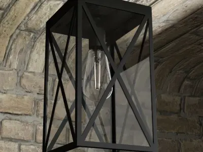Chandelier Ceiling Light  3D model 3D model
