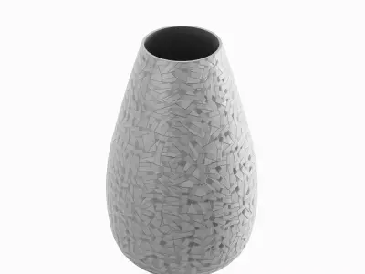 Porcelain Vase B 01 Low-poly 3D model