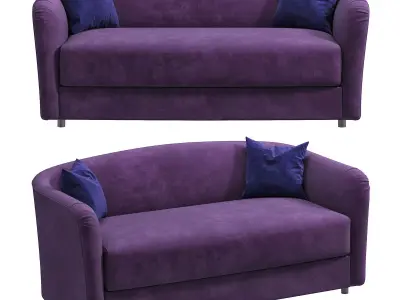 Valentino Sofa  3D model