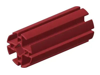 Plastic Premium Extrusion Profile Toy 3D model
