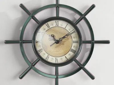 wall clock 54 3D model
