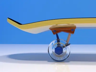 Skateboard 3D model