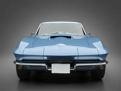 1966 Chevrolet Corvette 3D model