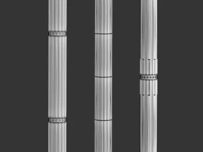 Simple Column Free 3D model