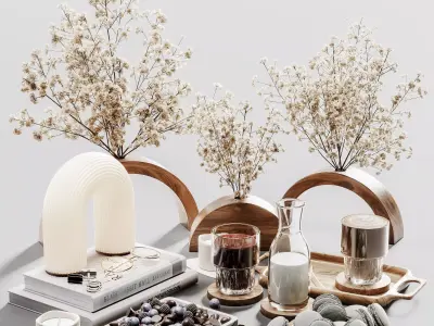 decorative set 146 3D model