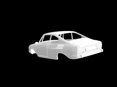 Skoda 110R 3D print model