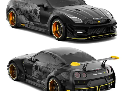 Nissan GTR R35 Nismo 3D model