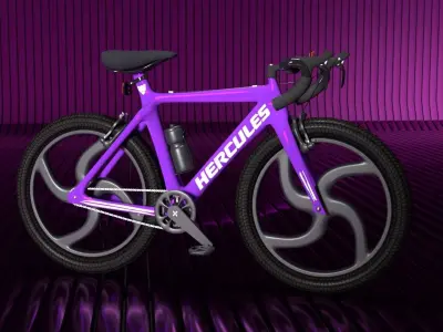 Mountain Bicycle 3D model