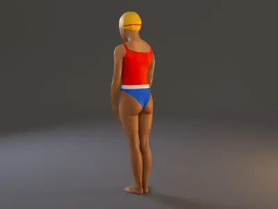 Swwimming Pool Female BCC 2130 001 3D model