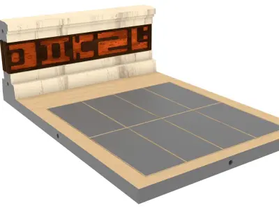 Ralph McQuarries Bazaar  - Set 1 - Bridge 1-6 scale Free 3D print model