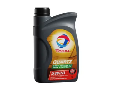 Car Oil Bottle 3D model