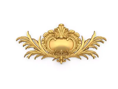 Classic decor ornament 82 3D model