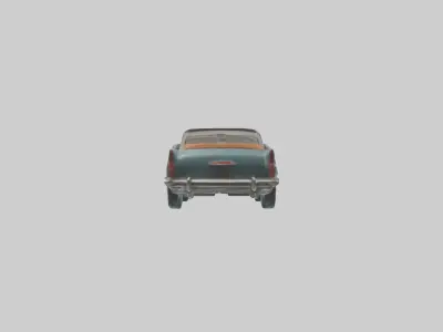Classic Car Model 1 Low-poly 3D model