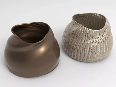 Vase Voronoi 19 3D print model