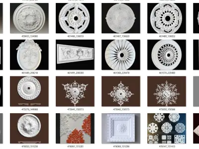 ceiling panels 3D model