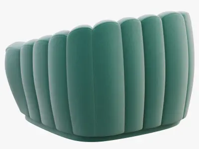 Brabbu Oreas Single Sofa 3D model