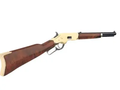 Winchester Rifle Low-poly 3D model