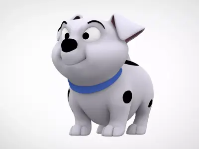 Rolly Low-poly 3D model