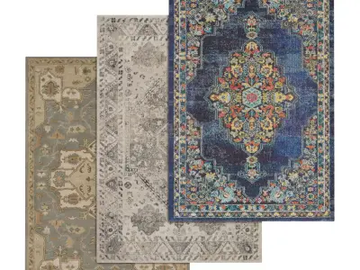 Rug Set 625 3D model
