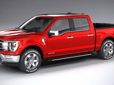 F-150 Lariat 2021 3D model