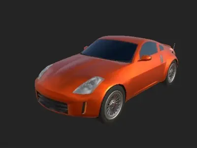 350Z REPLICA Low-poly 3D model