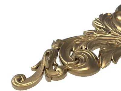 decorative pattern ready for 3D printing 3D model 17