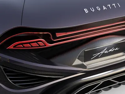 Bugatti Audra Concept 3D model