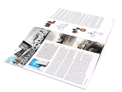 Open Magazine 3D model