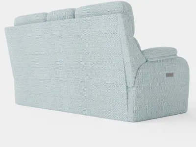 Cobalt Sofa Low-poly 3D model