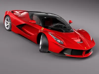 Ferrari LaFerrari 2014 3D model