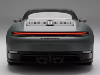 Porsche 911 Targa 4 GTS 2026 Low-poly 3D model