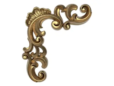 decorative pattern ready for 3D printing 3D model 9