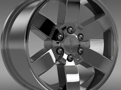 GMC Yukon Heritage Edition rim 3D model