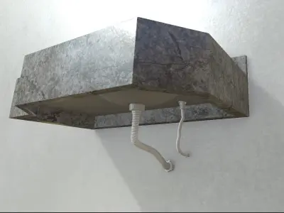 Marble Sink - Low Poly - Game Ready Low-poly 3D model