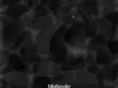 Realistic Siamese Cat 3D Model with Blue Eyes Low-poly 3D model