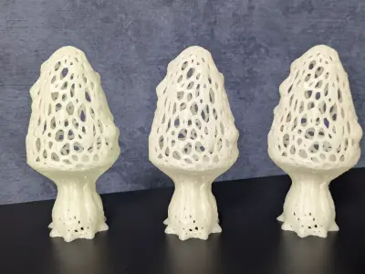 Alien mushroom plant 3D print model
