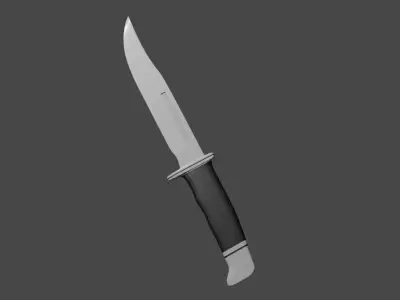 Ghostface and Mycheal Myers knife 3D model