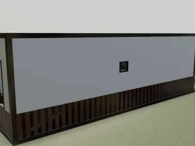 Container House Type 1 3D model