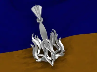 Ukrainian Trident  3D print model order
