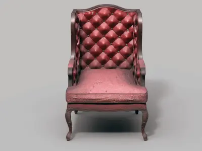 Old Chair 3D model