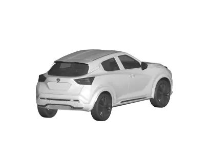 nissan juke  3D model